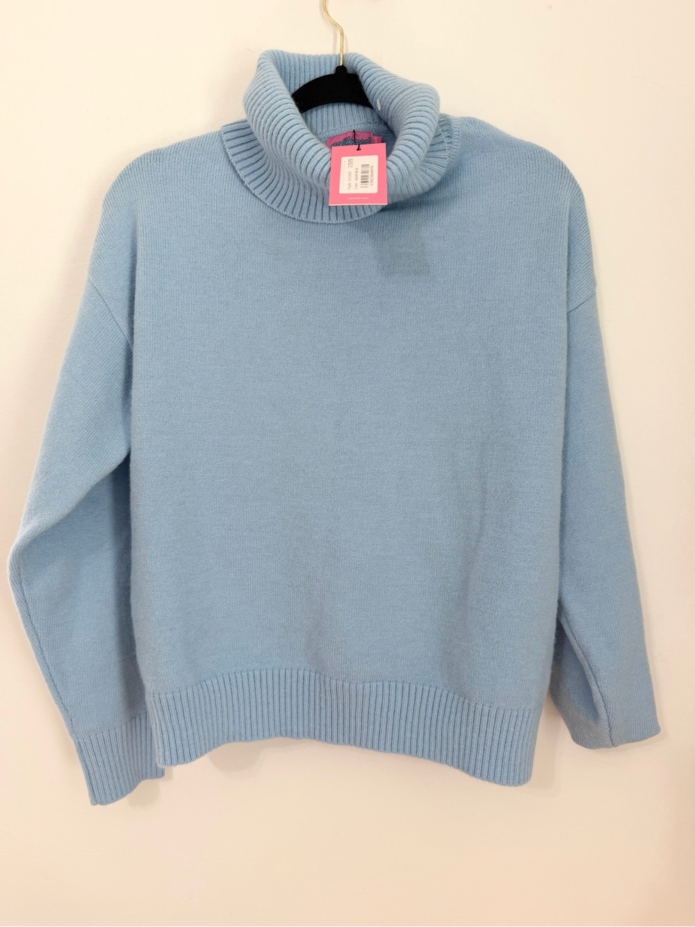 Edikted blue turtleneck size XS/S NWT pullover sweater